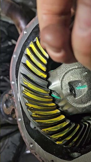 Complete rebuild of Rear differential Jeep Wrangler #automechanic #mechanic ##reardifferential
