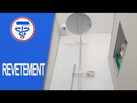 Laying PVC tiles instead of tiles in a shower | Grosfillex