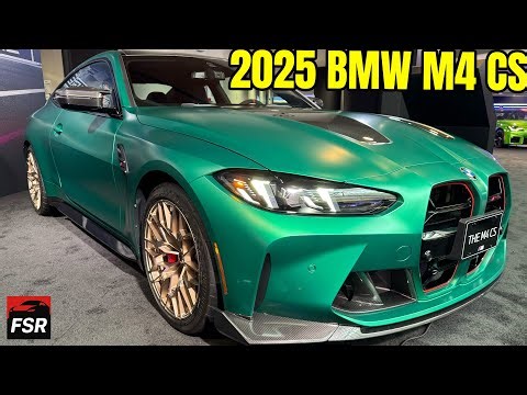 2025 BMW M4 CS – Aggressive, Track-Ready, and Stunning!