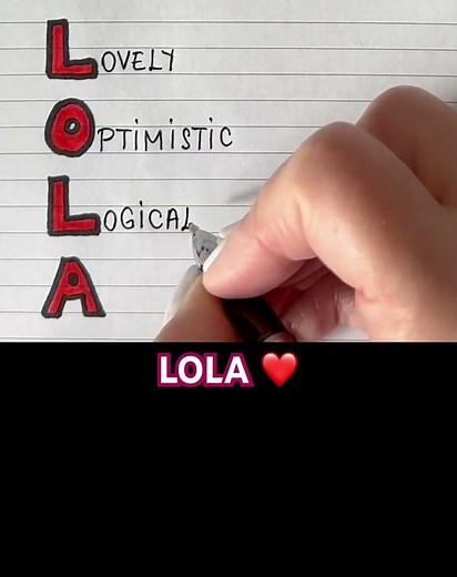 Meaning of the name LOLA #meaning #name #lola