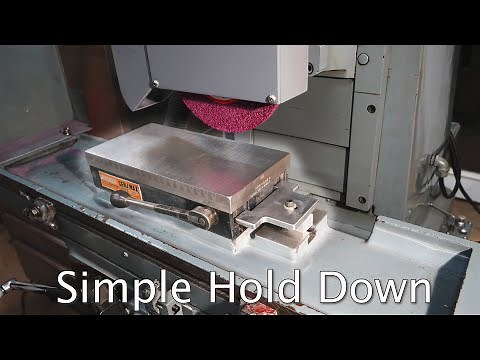 Make Simple Magnetic Chuck Hold Down Clamps For Your Surface Grinder
