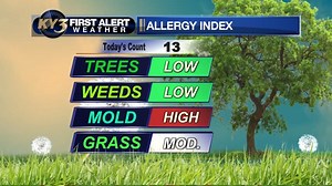 2.6K views · 20 reactions | Here is a look at today's pollen count furnished by the Greene County Health Department | KY3 | Facebook