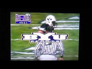 BYU Roughing the Passer penalty