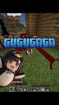 Sobreviviendo con Gugugaga - Minecraft Mod #minecraft #minecraftterror #bedrock