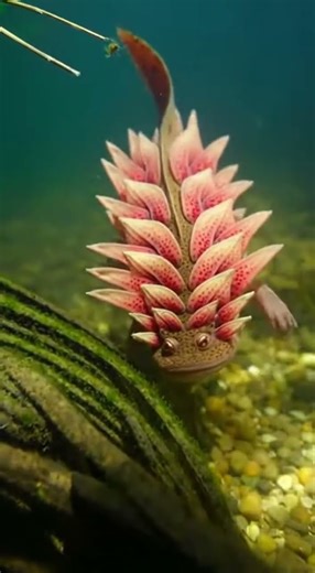 🐉 The Mythical Dragon of the Deep#SeaDragon #MarineMystery #DeepBlue #OceanMagic #RareCreature