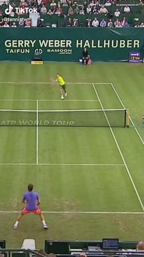 Amazing Tennis Trick Shot by Federer