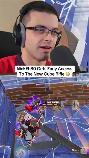 NickEh30 Tests The New Cube Rifle in Fortnite!