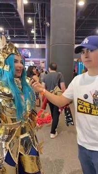 Tercera entrevista en la Mole con súper poderes #cosplay #anime #convencion #lamole #entrevista