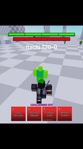 Itachi 120-0: Mastering the Red Combo in Roblox