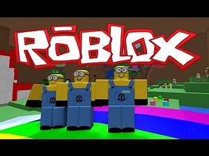 Roblox! | Minion Freeze Tag! With NettyPlays & Mini Muka! | Amy Lee33