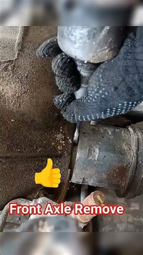 Front Axle Remove #automobile #mechanic #shortvideo Ak mechanic