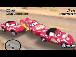 Disney Pixar Lightning McQueen Cars Movie Game - 8 - Boosting With Fillmore