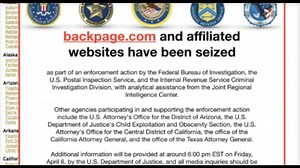 Feds Seize Classified Ad Site Backpage.com Over Sex Trafficking Ads