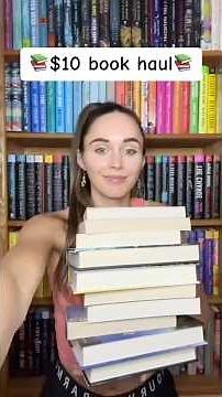$10 library book haul! 📚☺️ #booktube #bookhaul #bethanysbooks