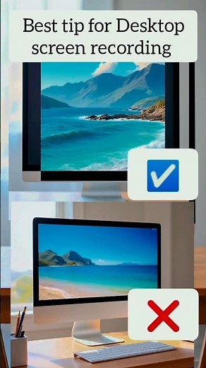 How to take Desktop screen recording perfect||Easy trick||