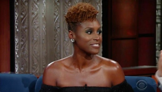 Issa Rae Talks 'Insecure,' Fame, 'Blackccents,' and More On the Late Show With Stephen Colbert | OkayAfrica