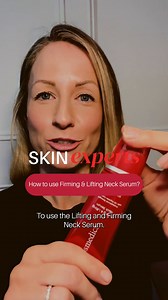 1.5K views · 14 reactions | How do you use the Firming & Lifting Neck Serum? Rebecca – a Skin Expert with over 20 years’ experience – answers your question in this episode of The Skin Experts. | O Cosmedics | Facebook