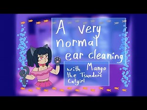 Tsundere Catgirl Cleans Your Ears || F4M ASMR