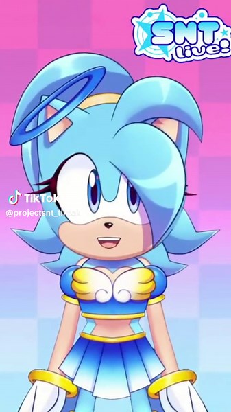 Vtube Studio got an update recently, so now SNT has this cursed toggle #vtuber #sonicthehedgehog #sonicoc #live2d #vtubestudio