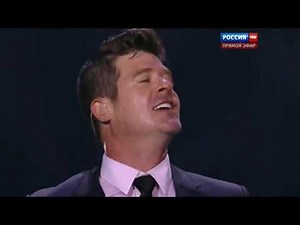 Robin Thicke - Blurred Lines live (Russia, 2015)