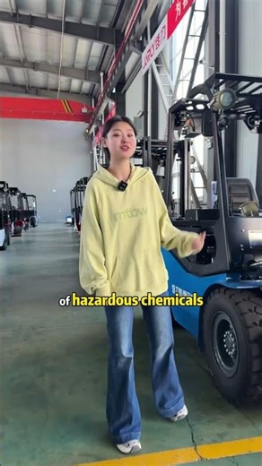 I'm standing on our explosion-proof forklift right now