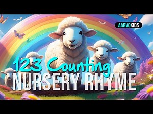 123 Counting Sheep 🐑 | Fun Learning Song for Kids | Learn to Count #kidslearning #nurseryrhyme
