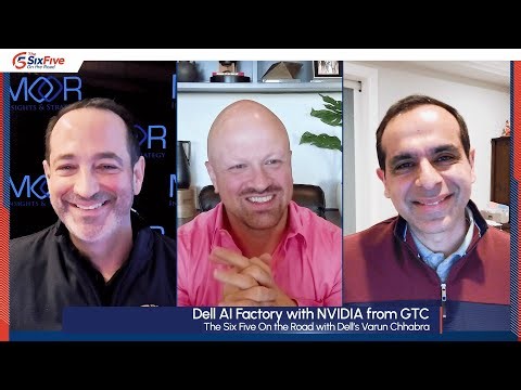 Dell AI Factory with NVIDIA from GTC - Six Five - On the Road
