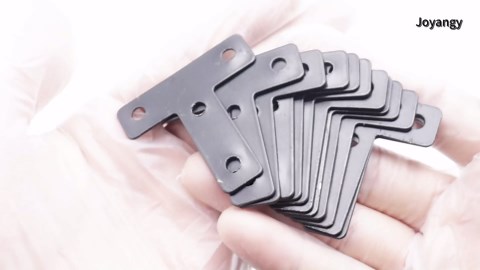 20pcs T Flat Shape Braces Corner Bracket, 40x40 mm Decorative Corner Brackets Mending Plate, Stainless Steel T-Shaped Bracket for Wood Furniture Fixing