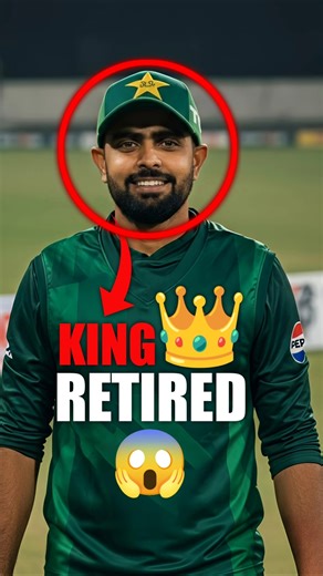 King Babar Azam Retired in T20? 😱 #shorts #cricket