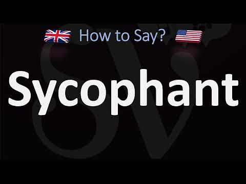 How to Pronounce Sycophant? (2 WAYS!) UK/British Vs US/American English Pronunciation