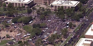 Thousands participate in ‘No Kings’ protests across Phoenix area