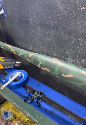 Camouflage Wood Bat 🪖 #woodbat#hunting#baseball#woodworking#woodwork | Wood Work