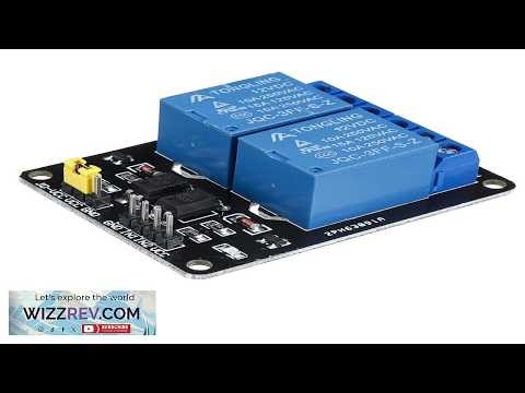 2Pcs 12V 2CH Channel Relay Module With Optocoupler For PIC AVR DSP