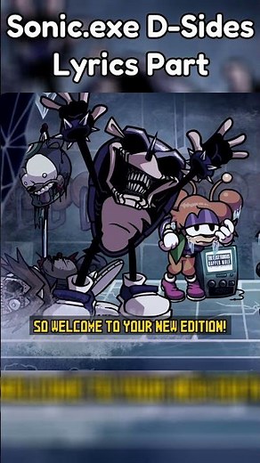 Sonic.exe D-Sides Redux Lyrics #fnf