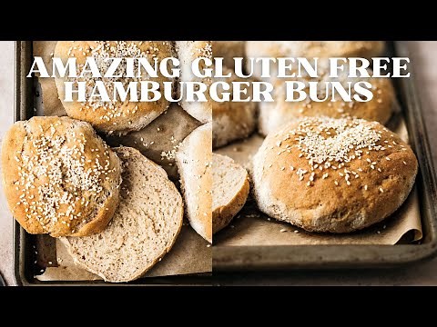 AMAZINGLY Soft Gluten Free Hamburger Buns | No Eggs, No Dairy, Vegan, Unbelievable!