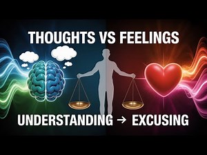 "Thoughts vs. Feelings: Why Understanding a Behavior Doesn’t Make It Right"