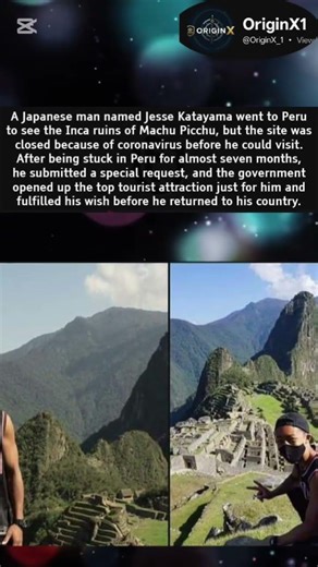 They Opened Machu Picchu for Just One Man #history #shorts #revolutionaryroad #thehistoryguy