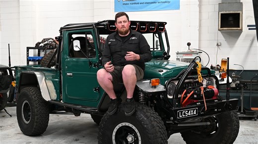 丰田FJ45翻新改造移植LSV8