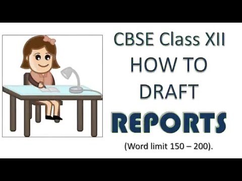 Report Writing | Report Writing Format | Report Writing Samples | CBSE Class 12 and Class 11