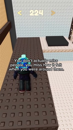 You don’t miss people, you miss how it felt🥲… 10k followers = face reveal #fyp #relatable #roblox #nostalgia #memories