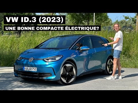 Essai VW ID.3 (2023): le facelift qui fait la différence?