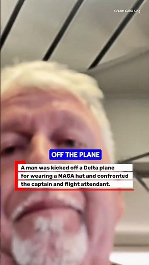 Passenger Kicked Off Delta Flight for Wearing MAGA Hat 😳✈️