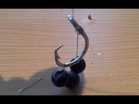 Carp Fishing with Hair Rig - use Corn -