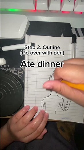 How to draw the locust