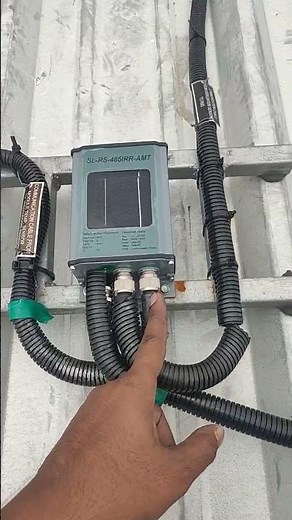 How to connection Ambient Sensor, Modules Sensor and Irradiation Sensor | Sensor connection #shorts
