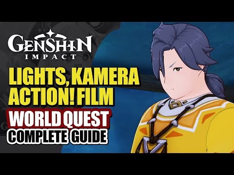 Lights, Kamera, Action! World Quest Guide | Akatanga Movie Filming In Natlan | Genshin Impact 5.0