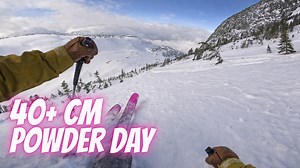 Powder day conditions at Whistler Blackcomb