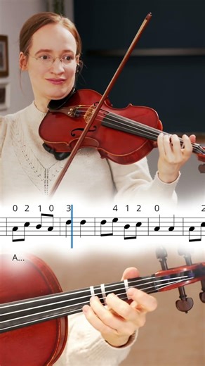 Can Can by Offenbach - Beginner Play-Along Tutorial - Violin Sheet Music + Piano Accompaniment