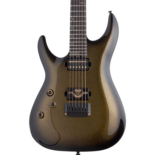 Schecter C-1 50th Anniversary Left-handed Electric Guitar - Gold Burst