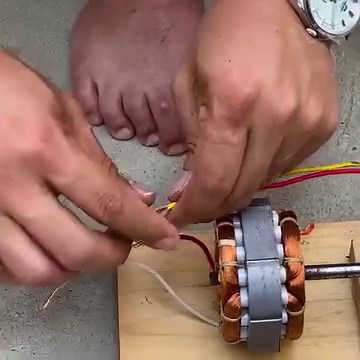 407K views · 5.6K reactions | I Turn The Fan Into A Permanent 220v Generator | DIY Balcony Garden | Facebook